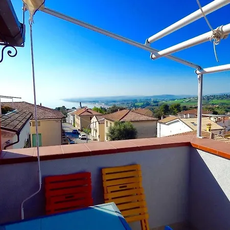 S143 - Sirolo, Deliziosa Mansarda Vista Mare